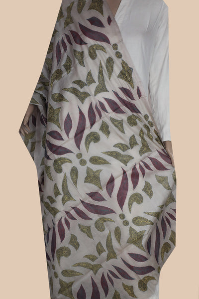 Kantha Silk Dupatta-Matkatus 