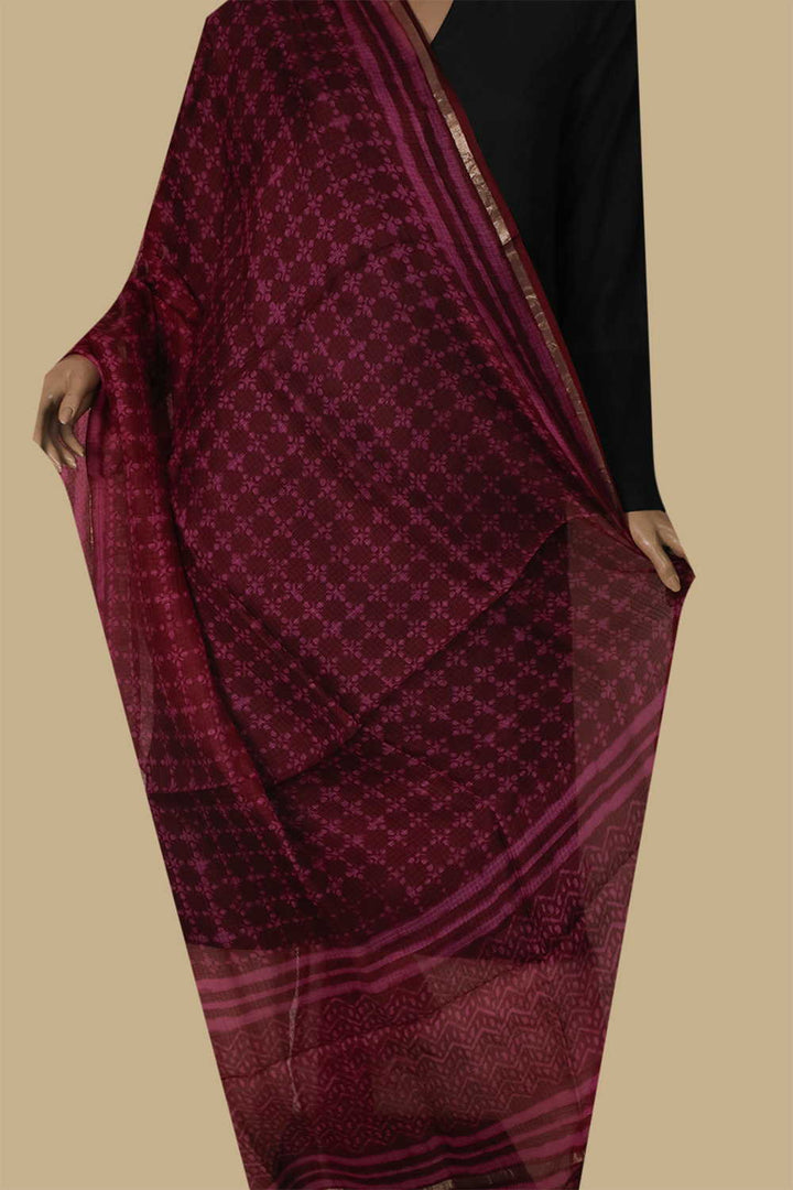 Kota Silk Dupatta - Matkatus 