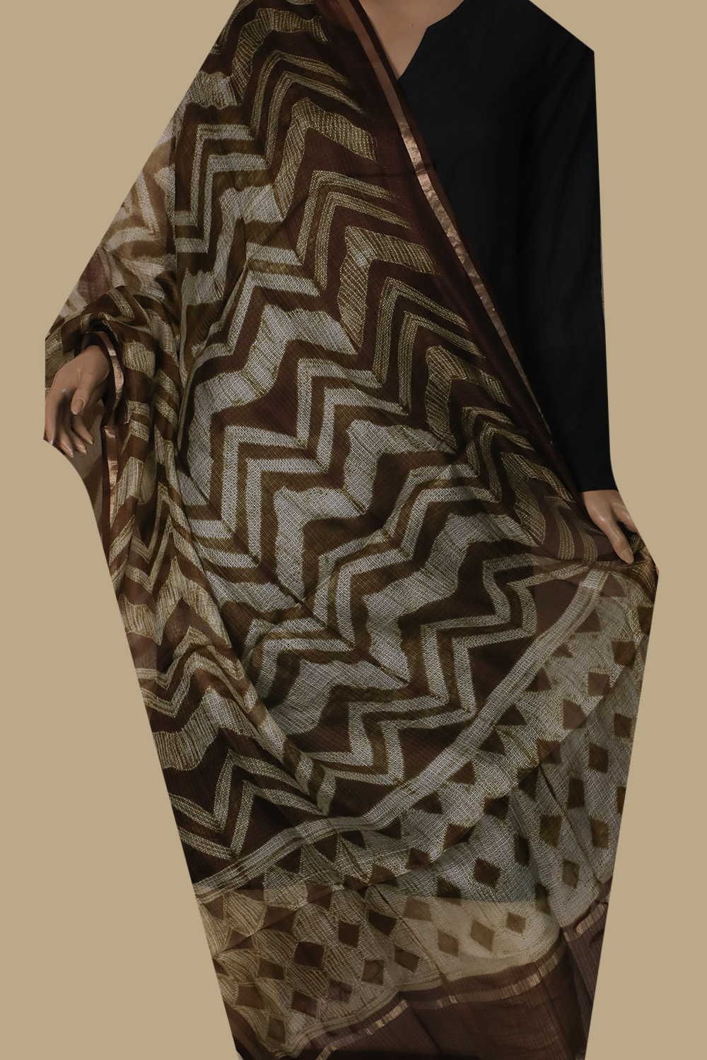 Kota Silk Dupatta - Matkatus 