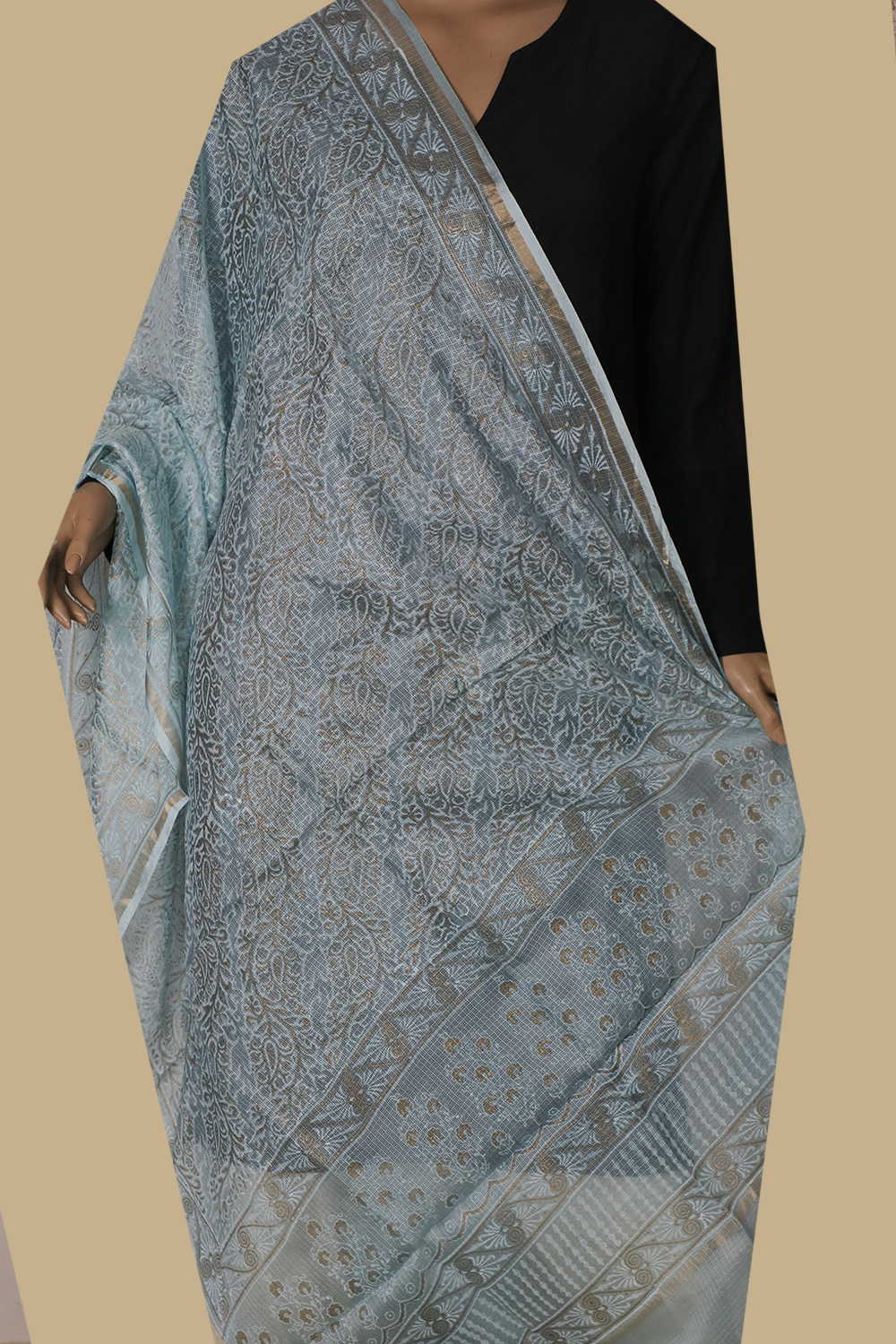 Kota Silk Dupatta - Matkatus 