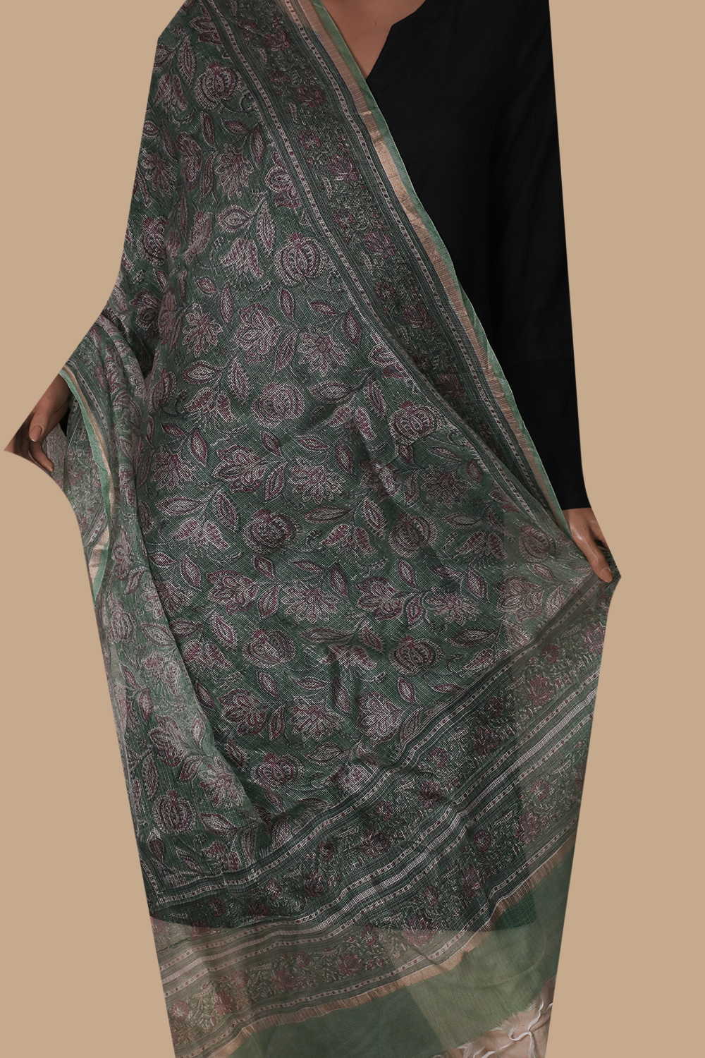 Kota Silk Dupatta - Matkatus 