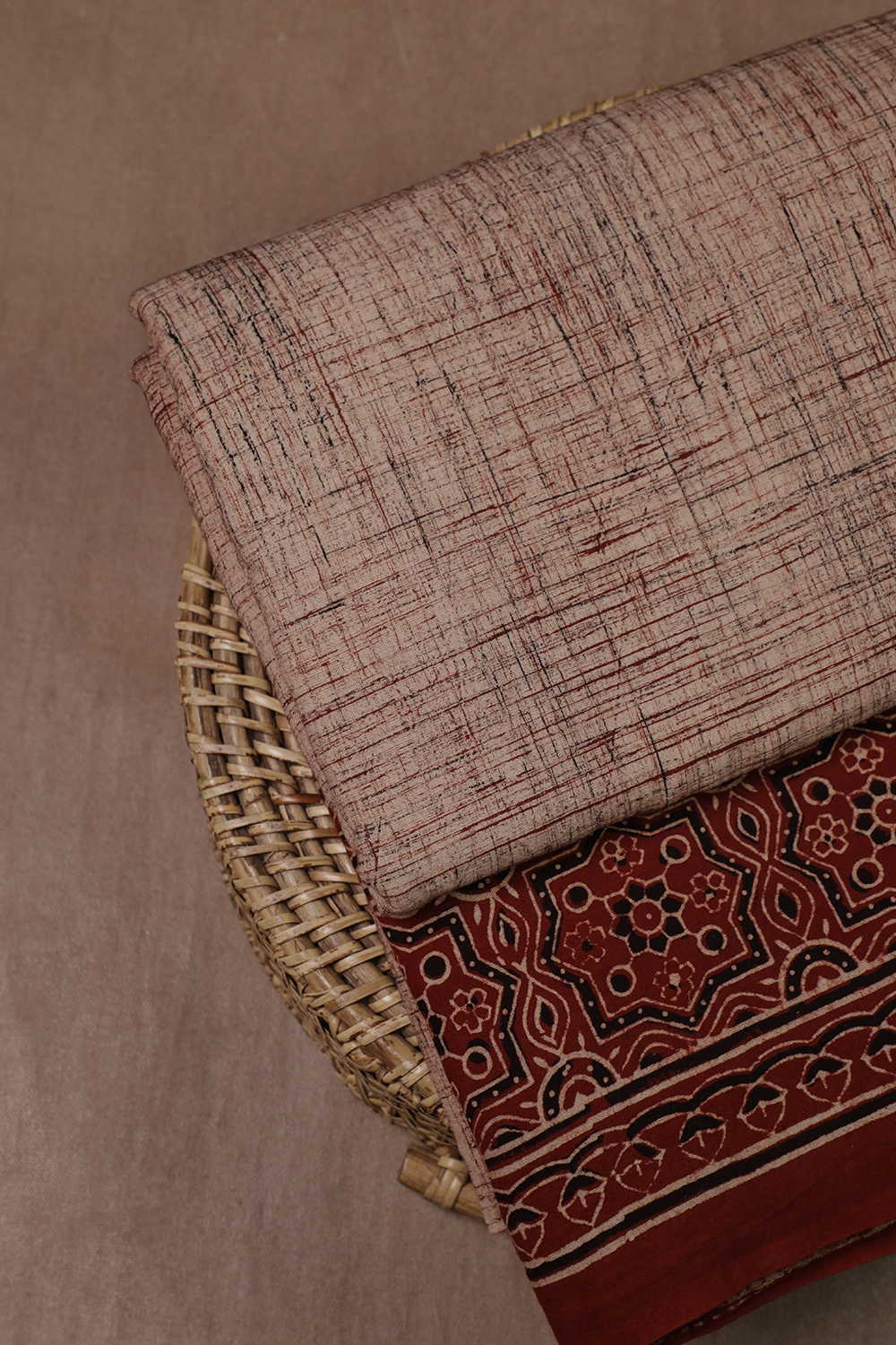 Ajrak Cotton Fabrics-Matkatus