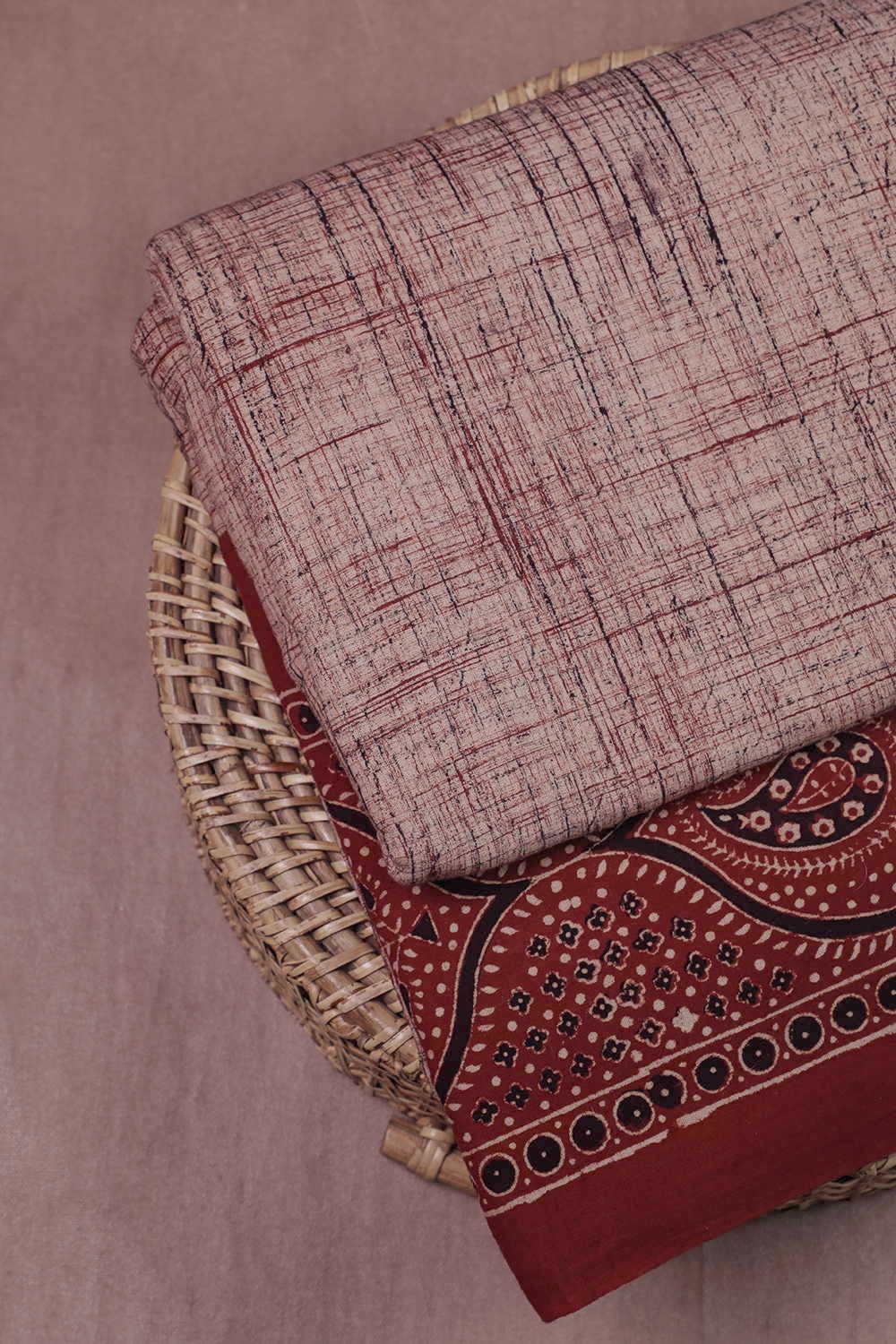 Ajrak Cotton Fabrics-Matkatus