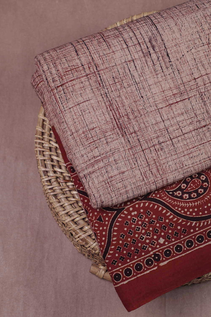 Ajrak Cotton Fabrics-Matkatus