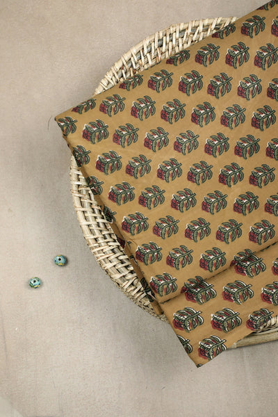 Block Printed Fabric-Matkatus 