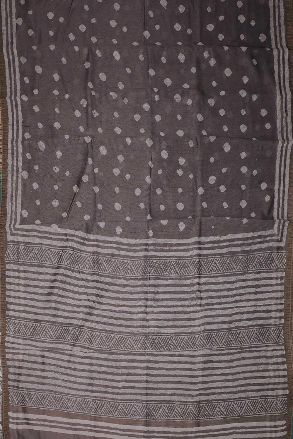 Printed Chanderi Saree - Matkatus 