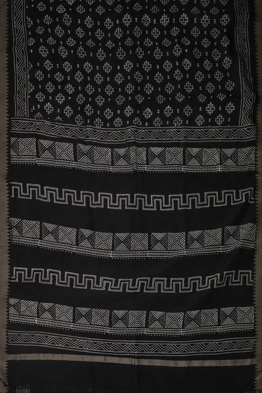 Printed Chanderi Saree - Matkatus 