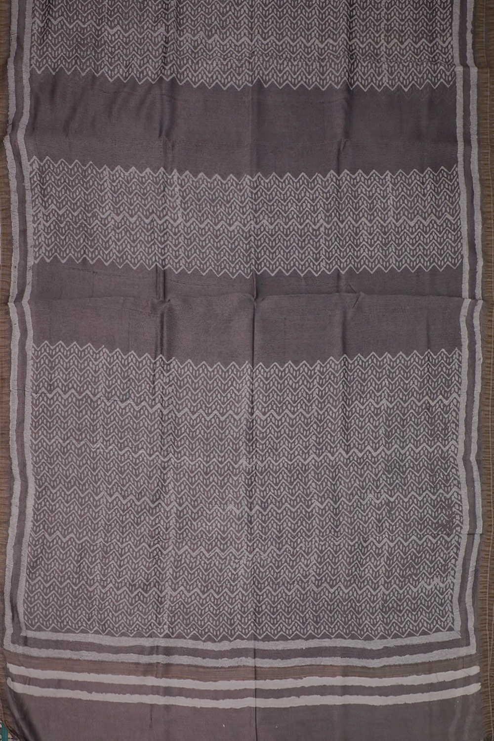 Printed Chanderi Saree - Matkatus 