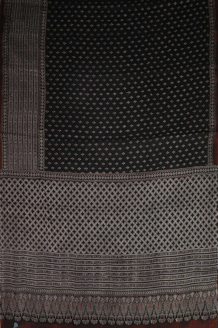 Block Printed Saree - Matkatus 