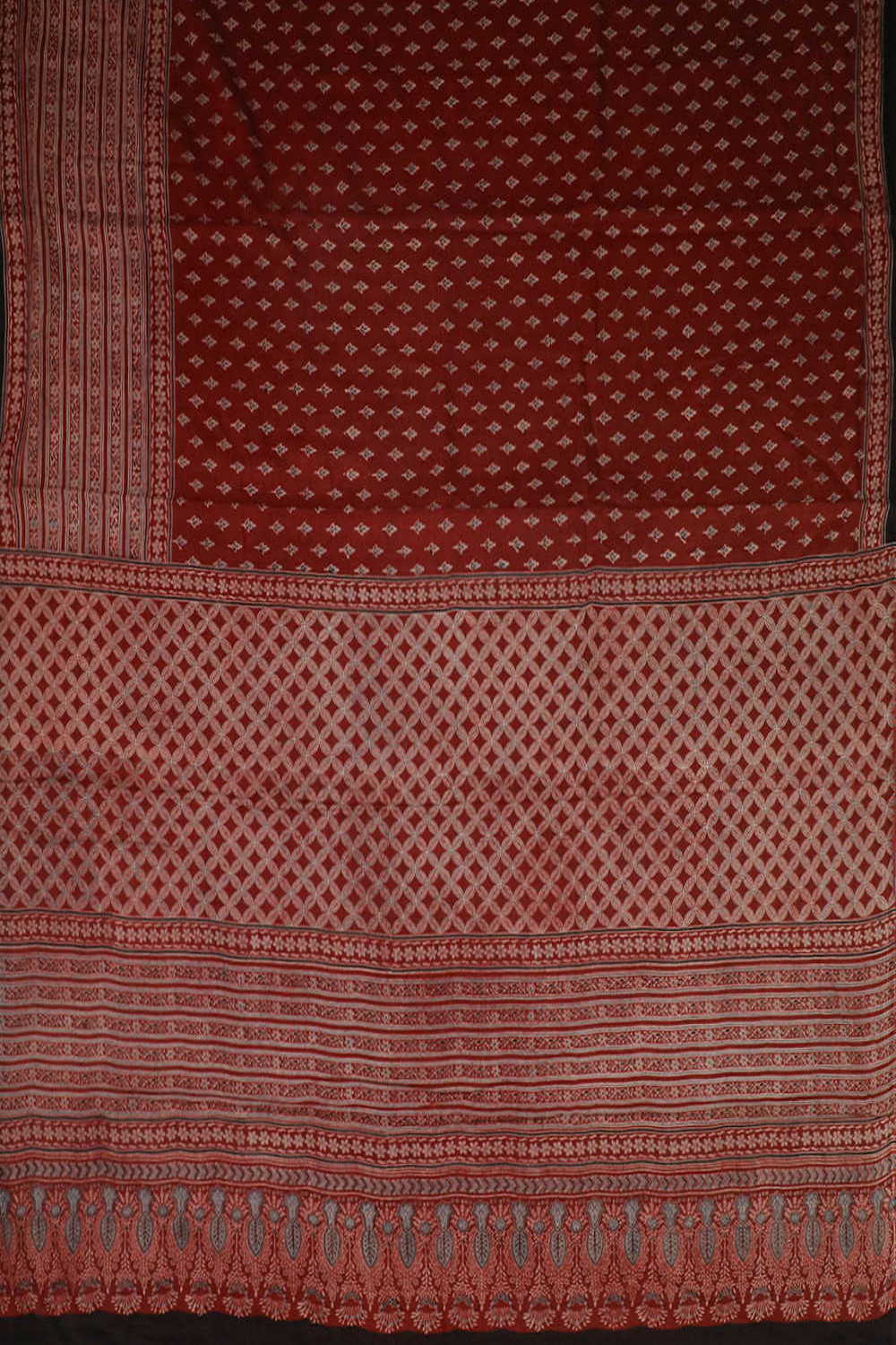 Block Printed Saree - Matkatus 