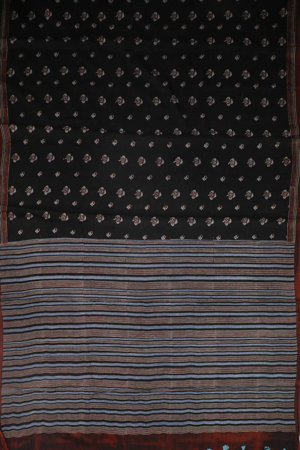 Block Printed Saree - Matkatus 