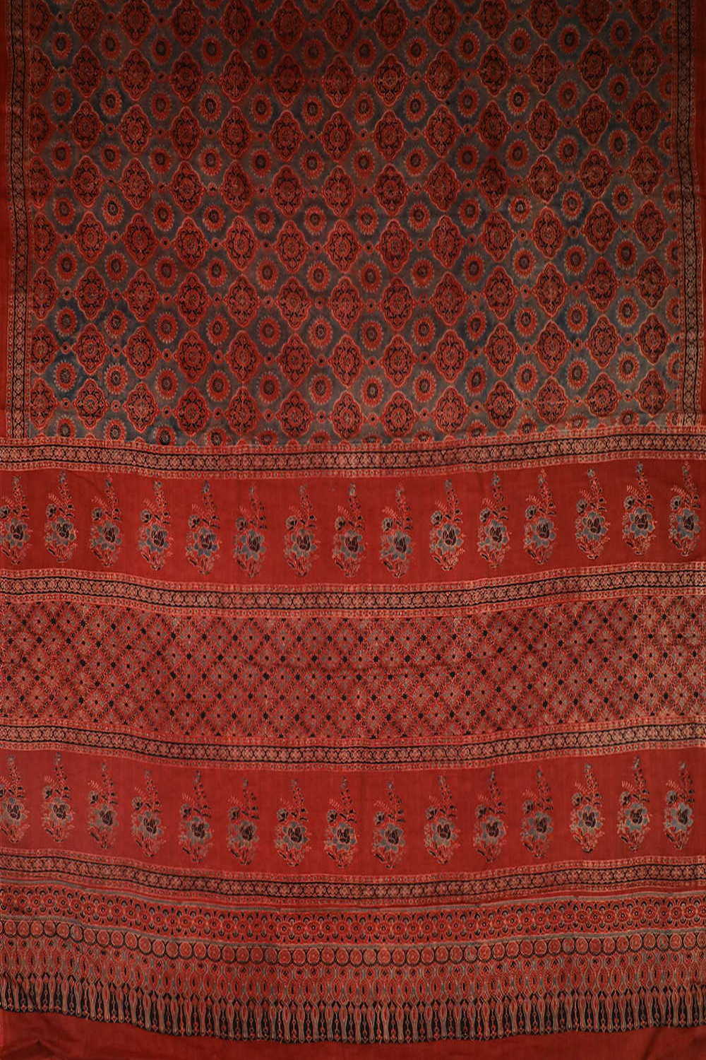 Block Printed Saree - Matkatus 