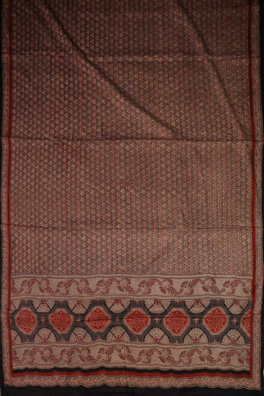 Block Printed Saree - Matkatus 