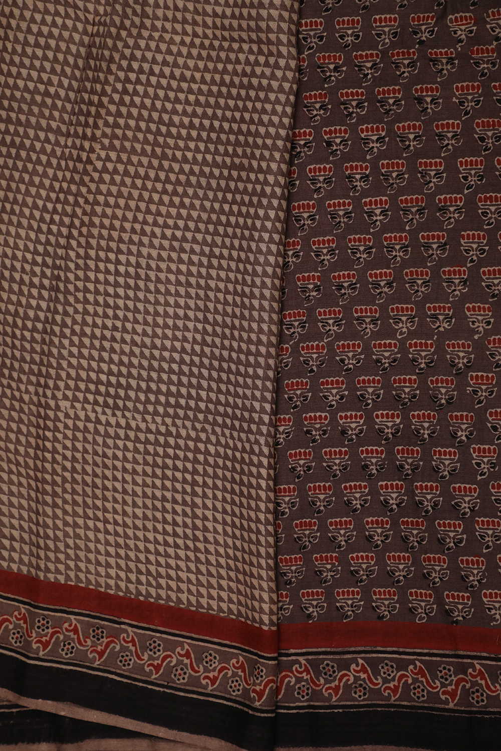 Mul Mul Ajrak Sarees - Matkatus 