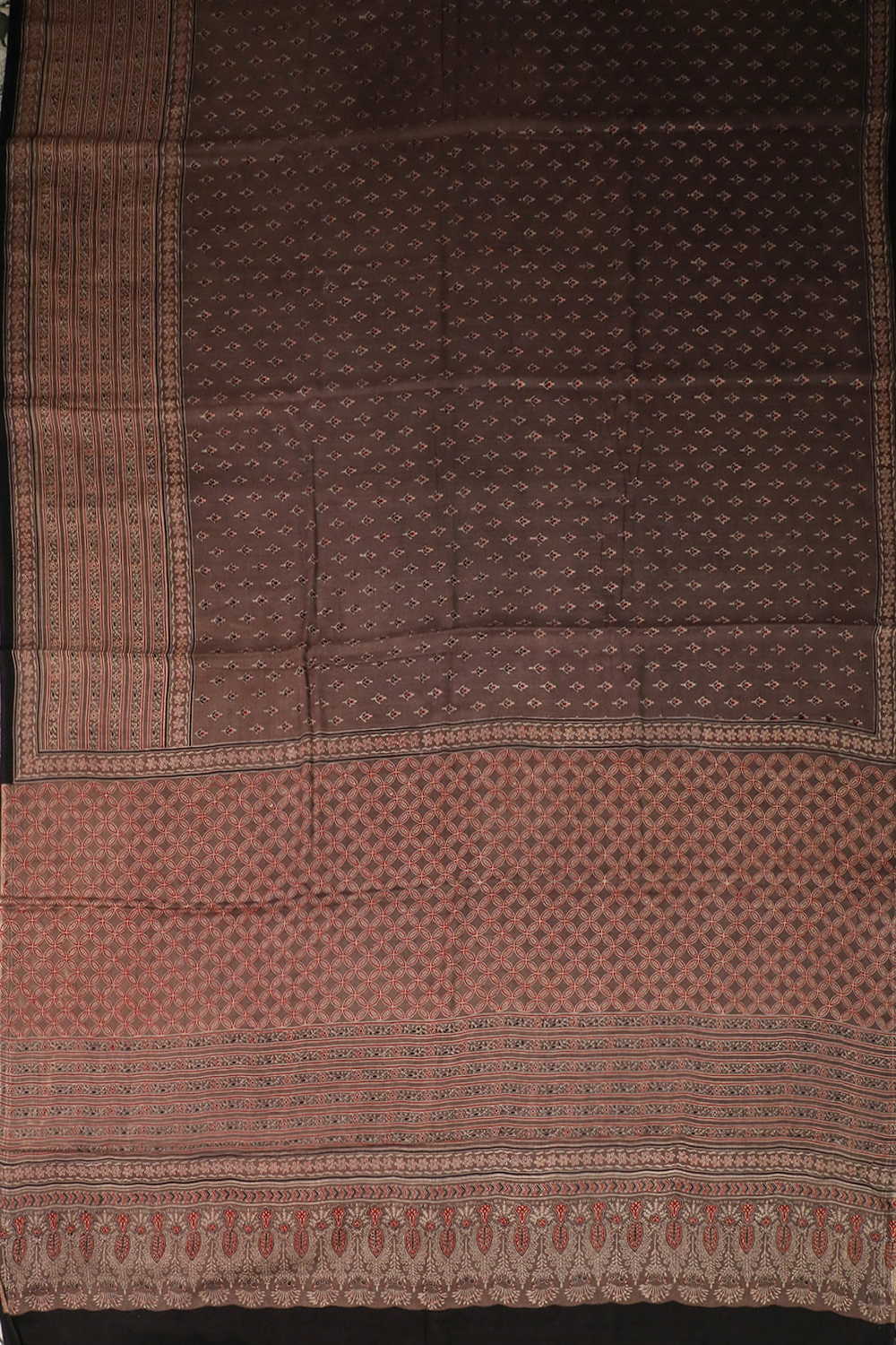Block Printed Saree - Matkatus 