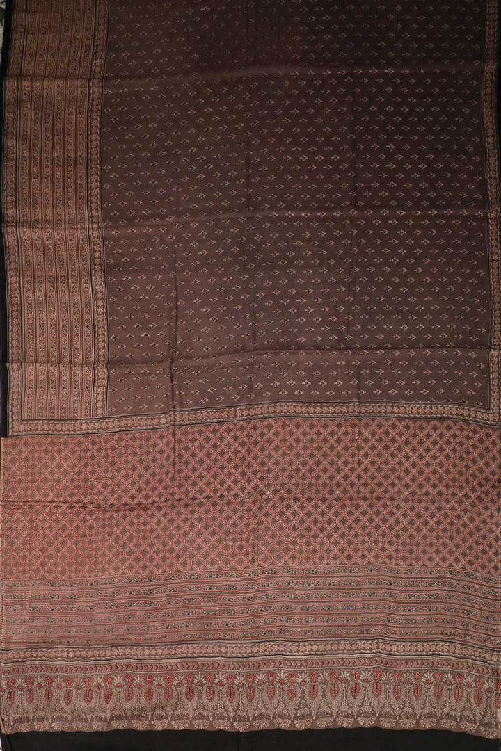 Block Printed Saree - Matkatus 