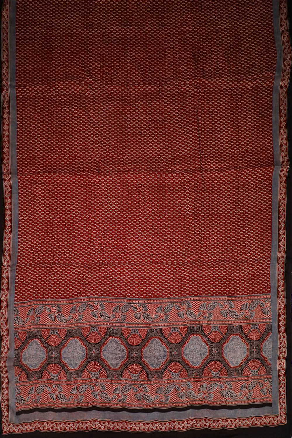 Block Printed Saree - Matkatus 