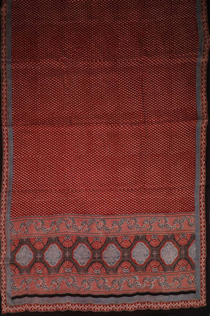 Block Printed Saree - Matkatus 