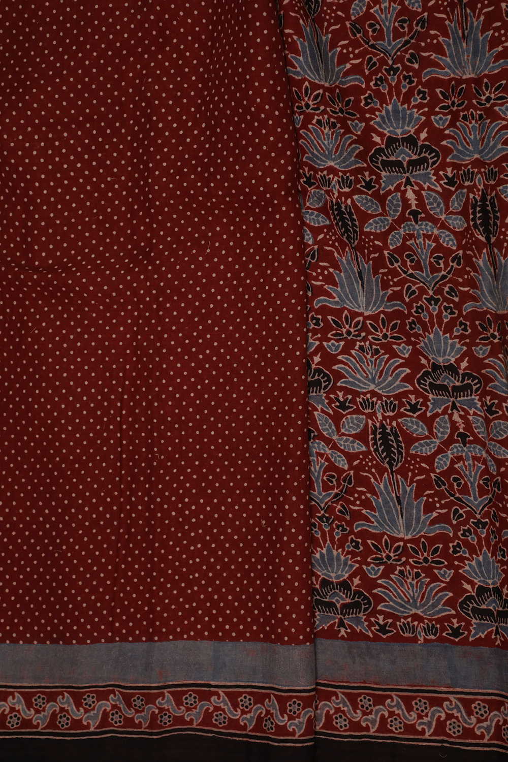 Mul Mul Ajrak Sarees - Matkatus 