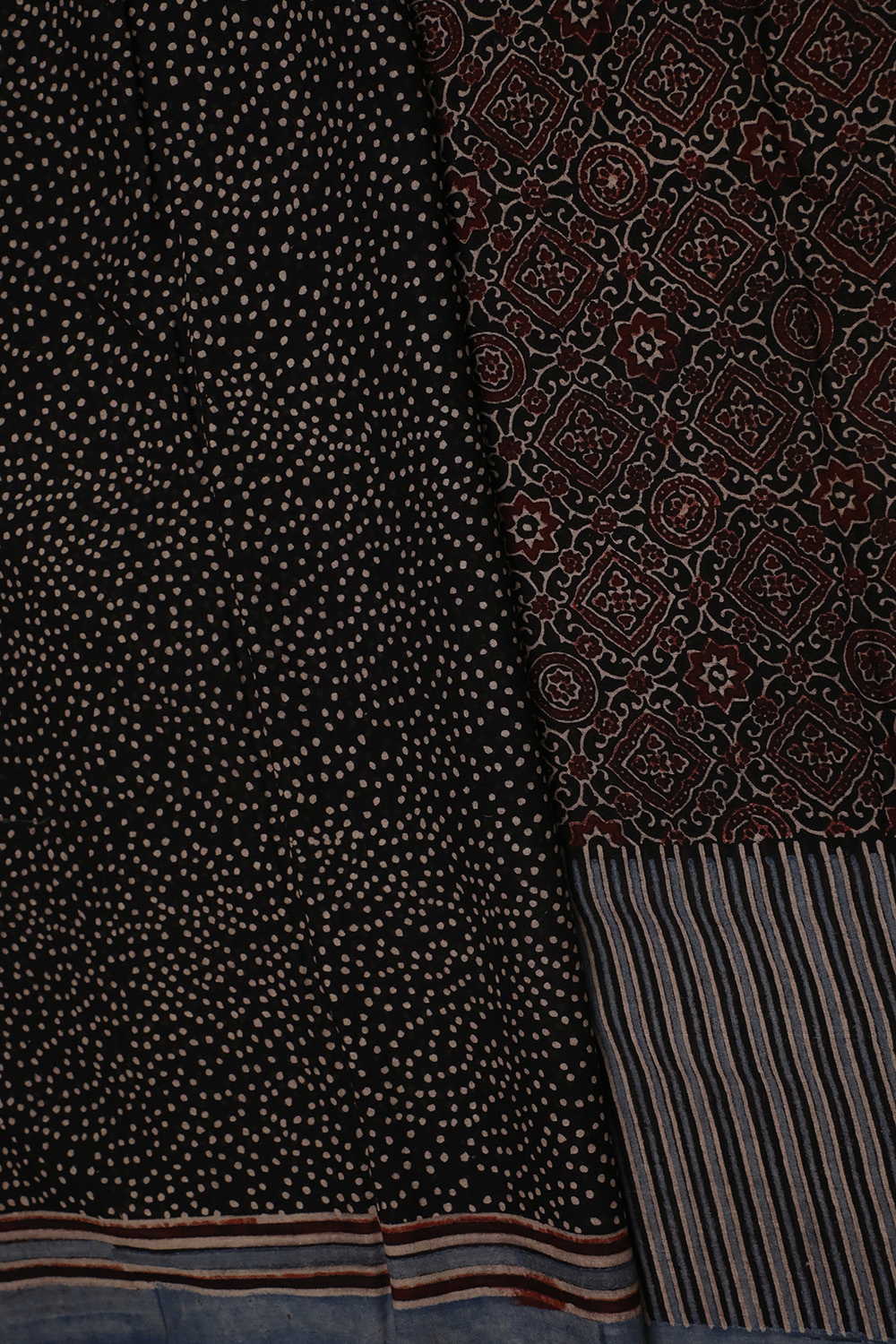 Mul Mul Ajrak Sarees - Matkatus 