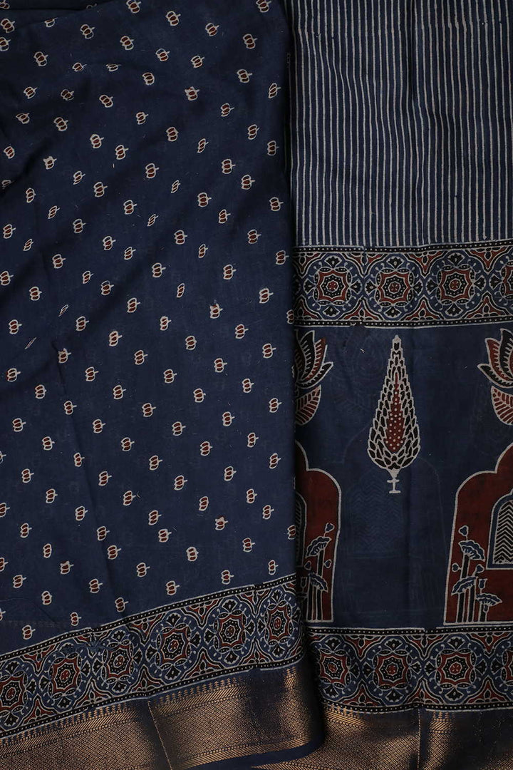 Mul Mul Ajrak Sarees - Matkatus 