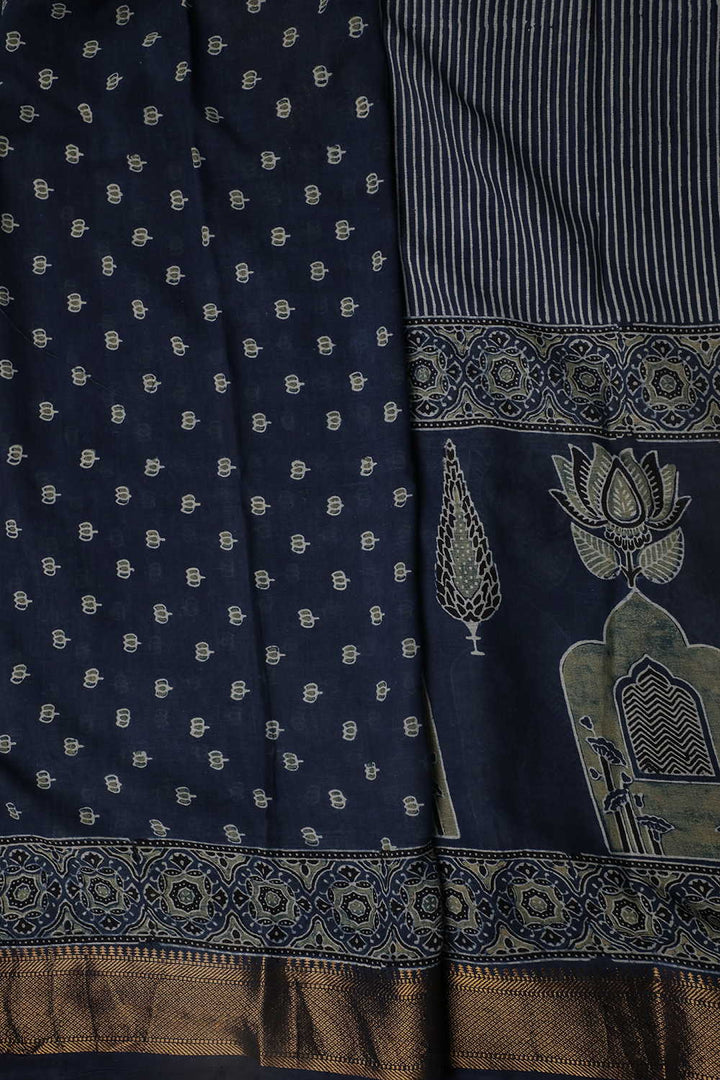Mul Mul Ajrak Sarees - Matkatus 