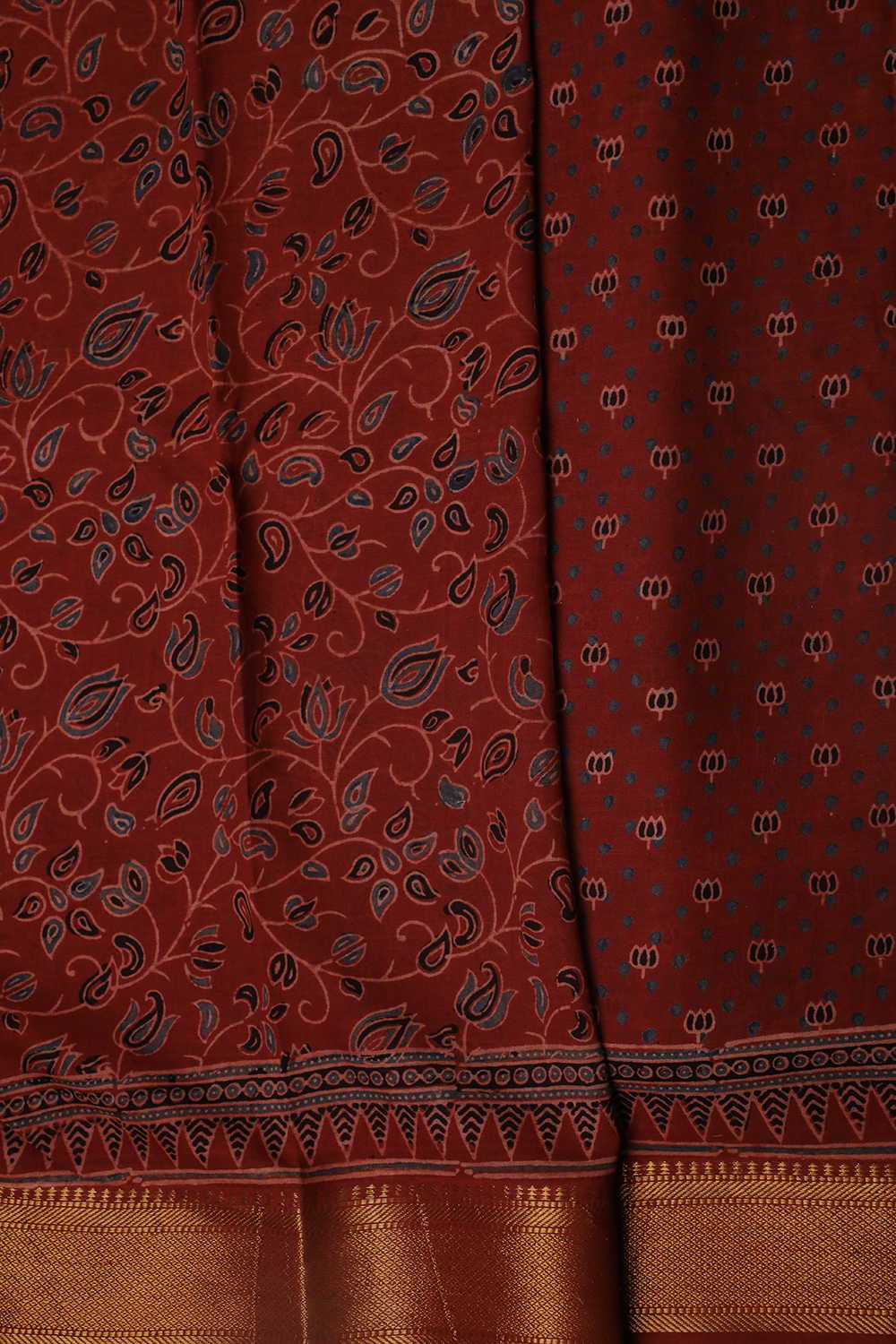 Mul Mul Ajrak Sarees - Matkatus 
