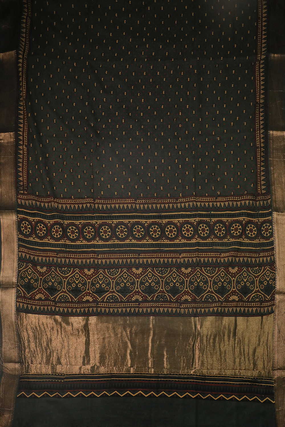 Block Printed Saree - Matkatus 