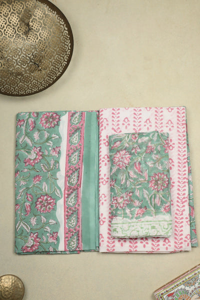 Mul Mul - Buy Mul Mul Block Printed Cotton Unstitched Suits Online ...