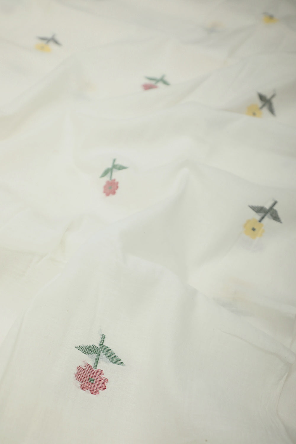 Bengal  Jamdani Fabric -Matkatus