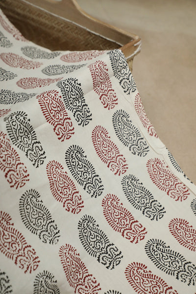 Bagh Print Cotton Fabric - Matkatus
