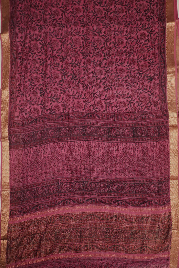 Kalamkari Saree-Matkatus 