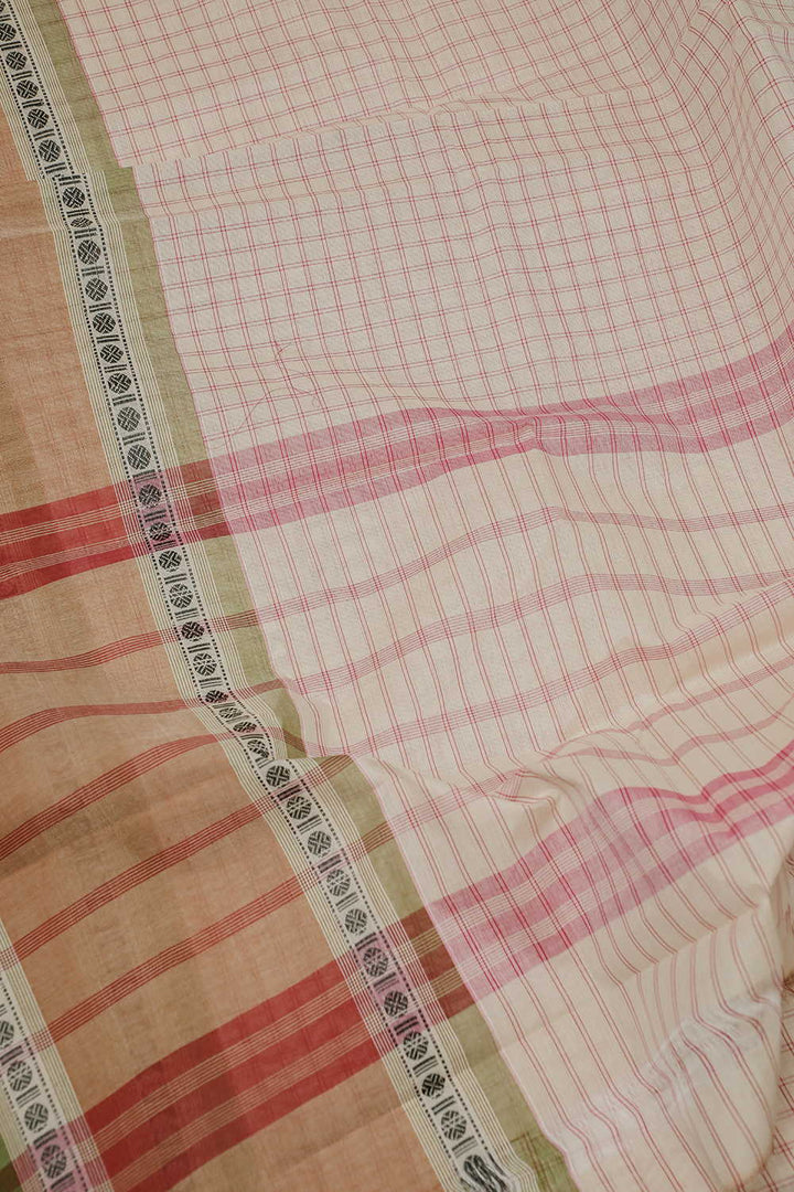 Traditional Cotton Saree - Matkatus 