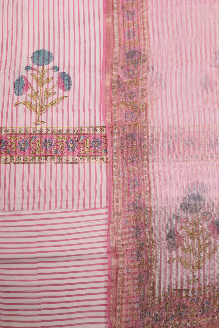 Block Printed Cotton Suits - Matkatus 