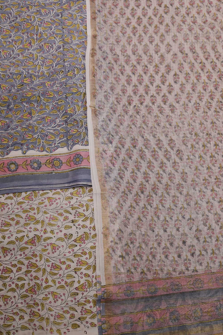Block Printed Cotton Suits - Matkatus 