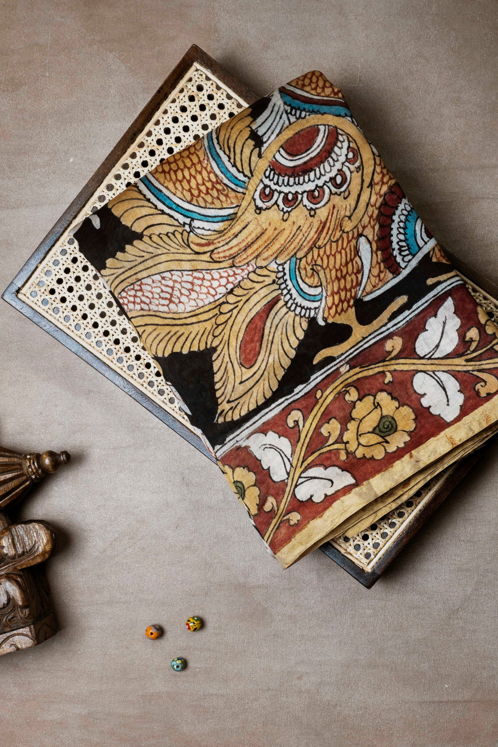 Hand Painted Sarees - Matkatus
