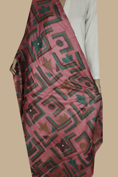 Kantha Silk dupaata-Matkatus 