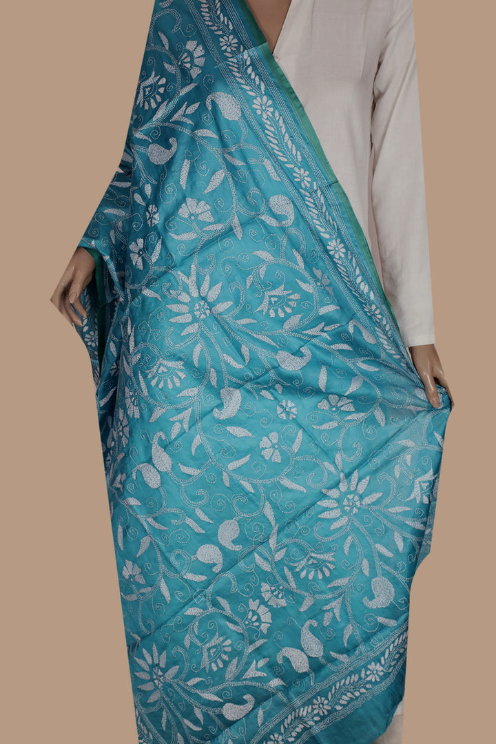 Kantha Silk dupaata-Matkatus 