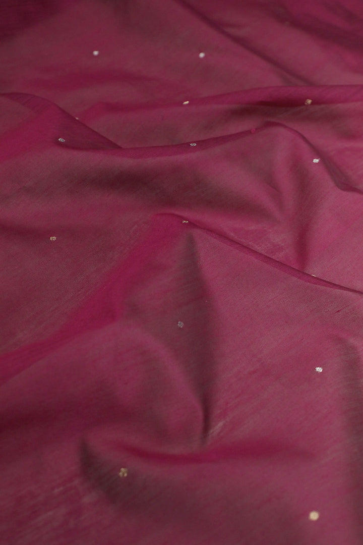 Chanderi Silk Cotton Fabric - Matkatus