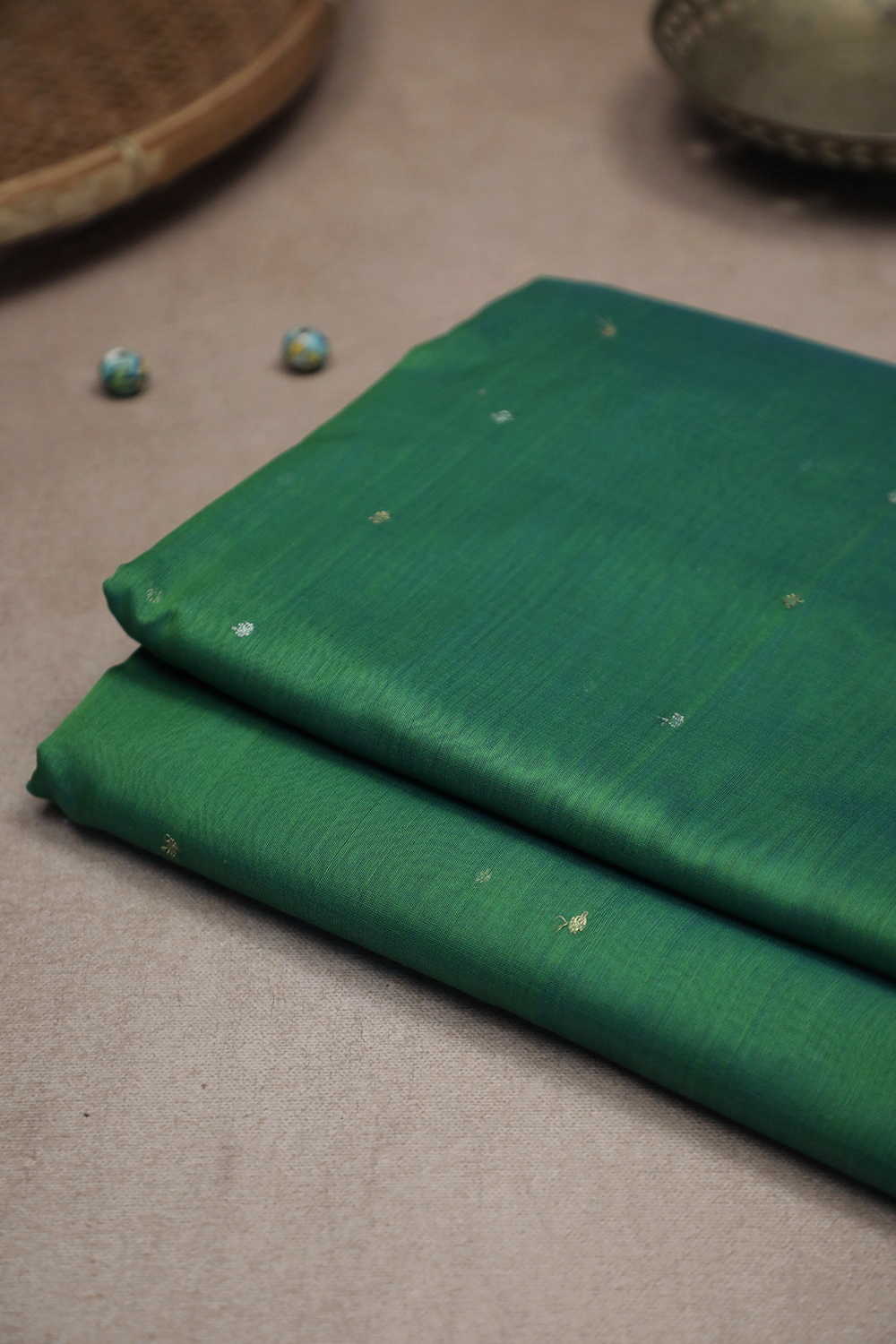 Chanderi Silk Cotton Fabrics - Matkatus