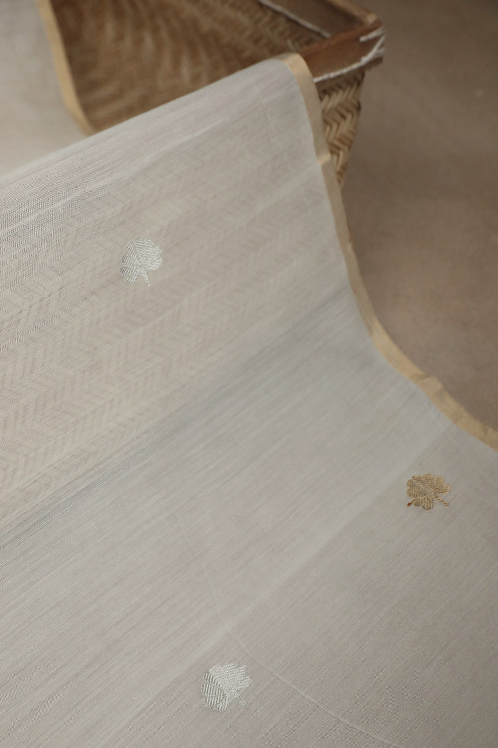 Chanderi Silk Cotton Fabric - Matkatus
