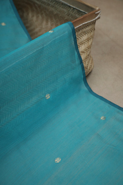 Chanderi Silk Cotton Fabric - Matkatus