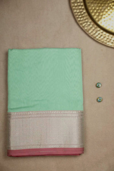 Maheshwari Silk Cotton Saree-Matkatus 