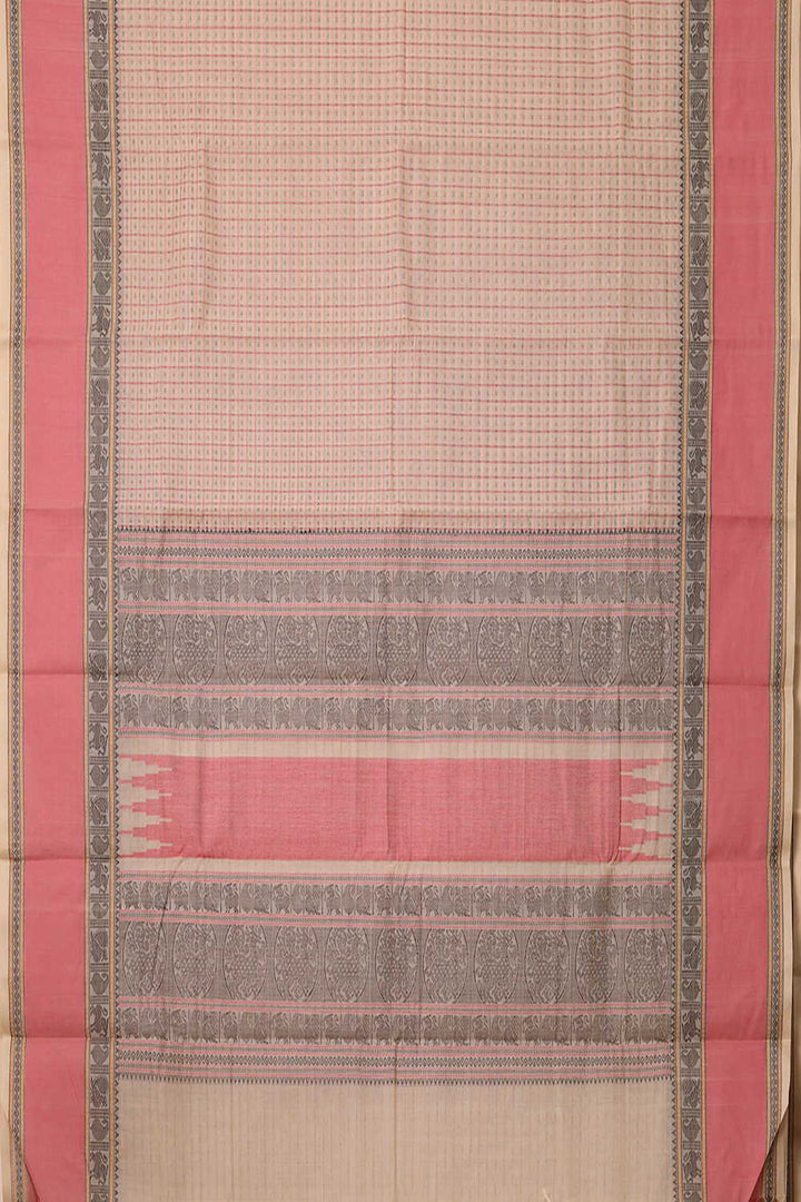 Kanchi Cotton Saree - Matkatus 