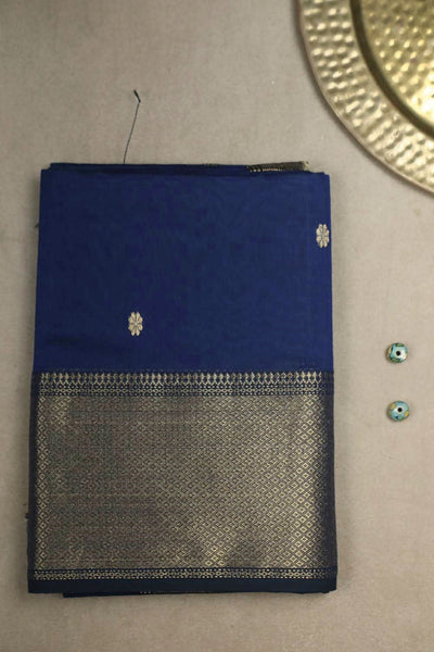 Maheshwari Silk Cotton Saree-Matkatus 