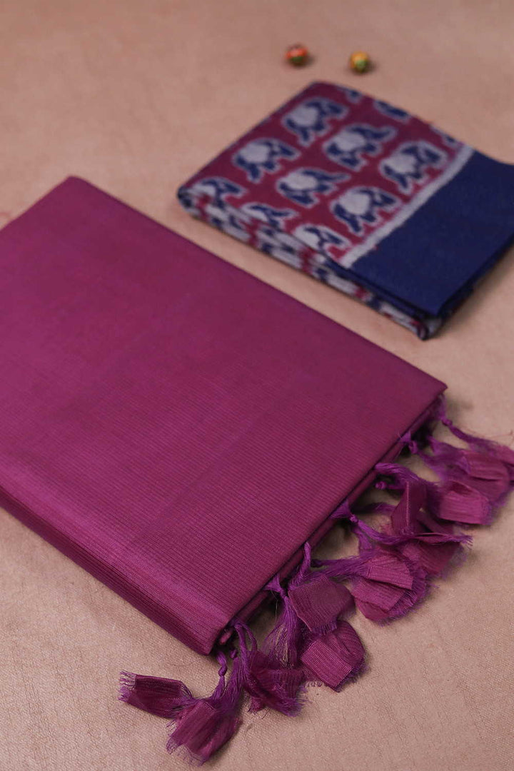 Saree with Blouse - Matkatus 