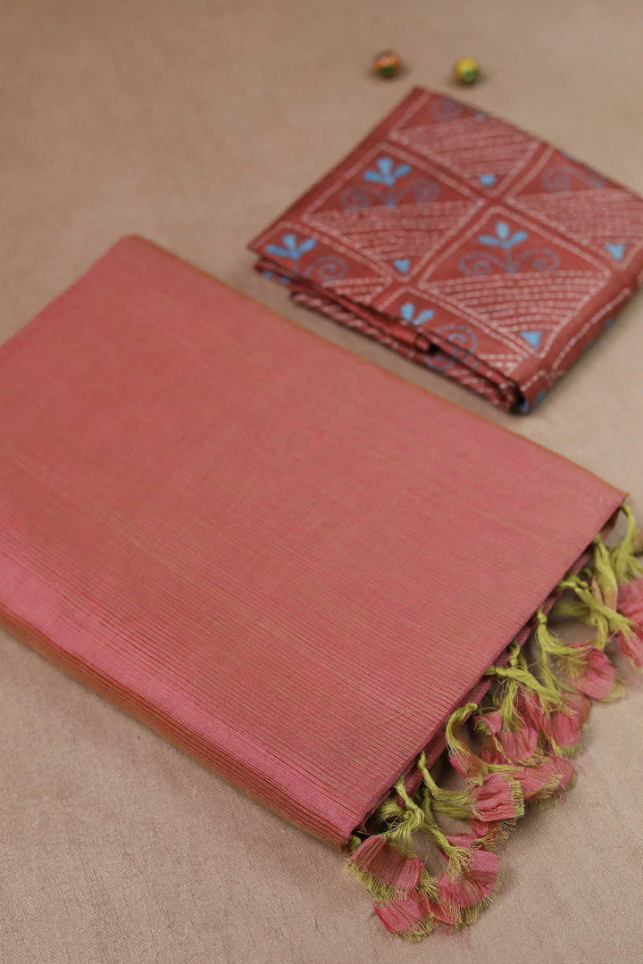 Saree with Blouse - Matkatus 
