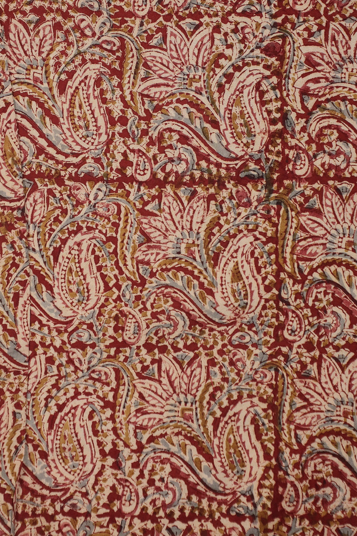Paisley Block Printed Kalamkari Pant