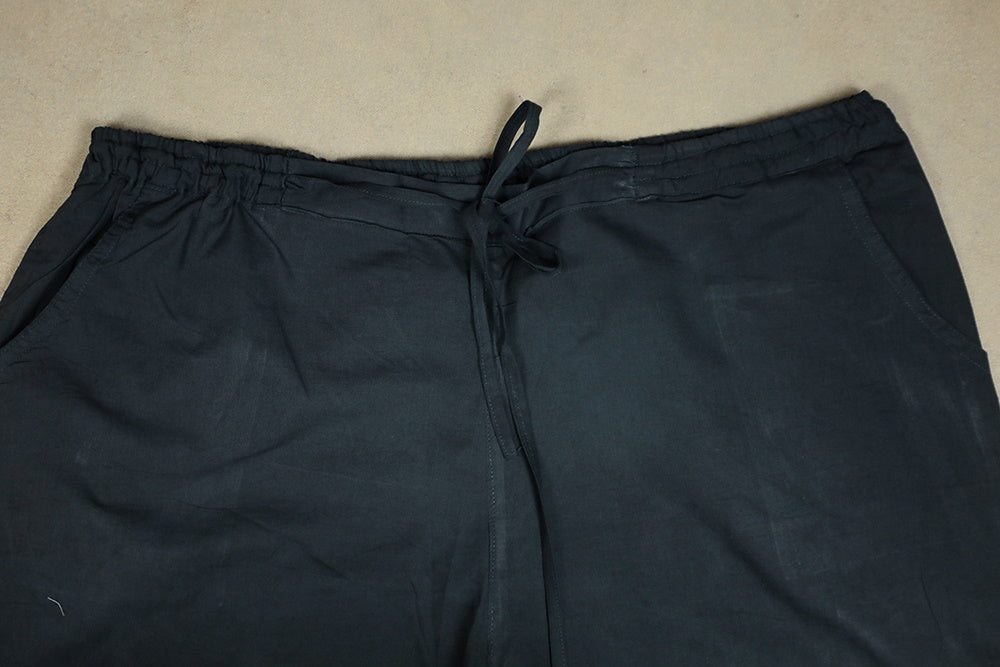 Dark Grey Stitched Palazzo Pant