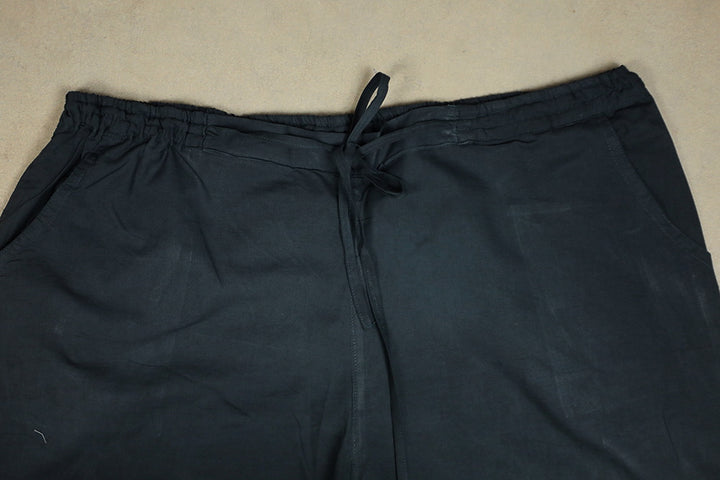 Dark Grey Stitched Palazzo Pant